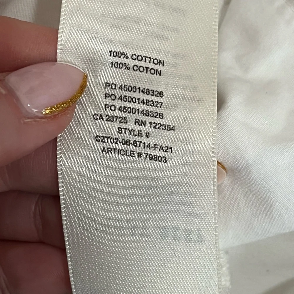 Aritzia Sunday Best Jaden Pant White Size 00 - Picture 9 of 9